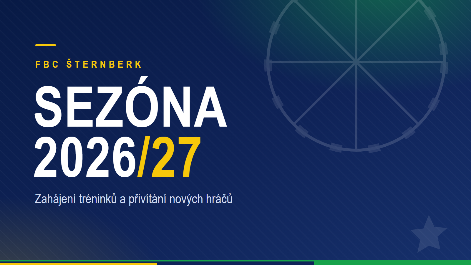 Rozpis tréninků pro sezónu 2026/2027